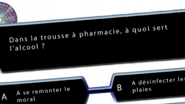 Le jeu de législation ’Qui veut gagner une surprise ?’